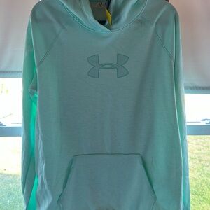 Under Armour Mint Green ColdGear Hoodie
